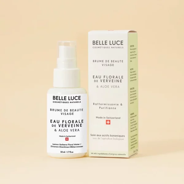 Tonic Lotion - Firming and Purifying - Lemon Verbena & Aloe Vera ORGANIC 50ml - Image 2