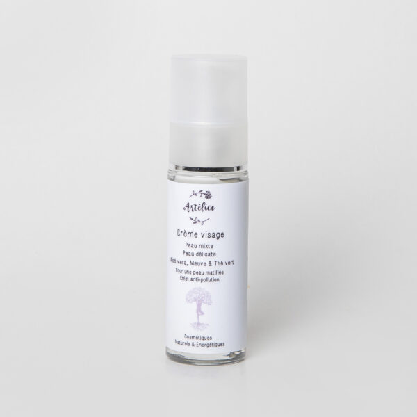 anti-pollution green tea face cream